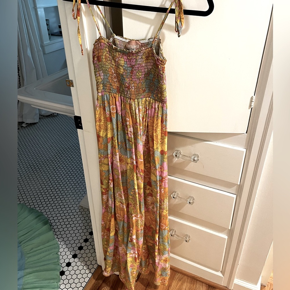 COPY - Show Me Your Mumu Flower Market print maxi dress